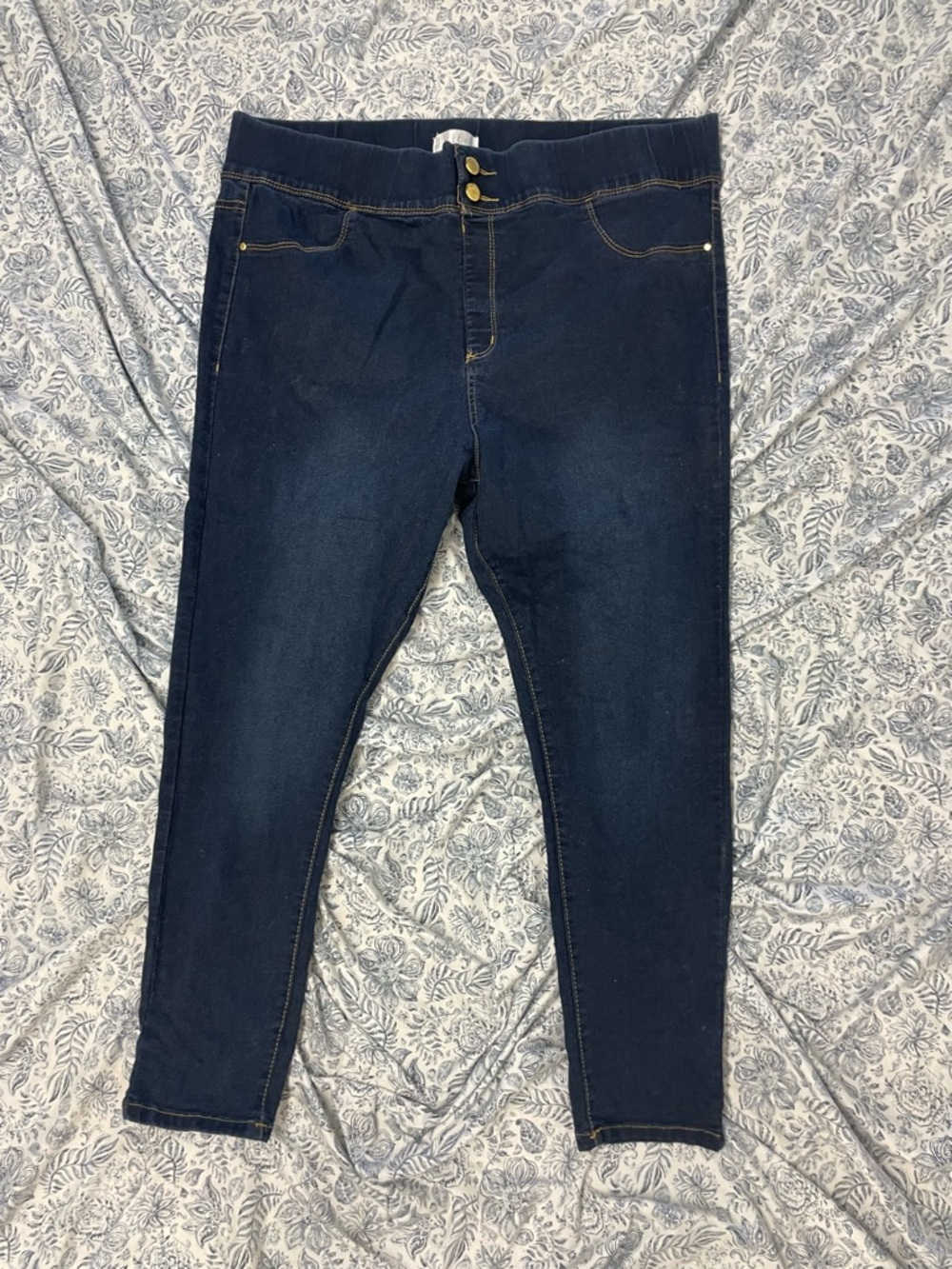 just be Women's Skinny Jeans in Dark Blue